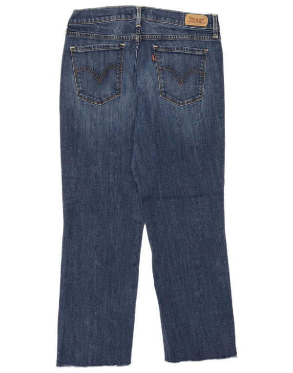 Levi's Jeans recortados para mujer US 8 Medium W29 L34 Algodón azul