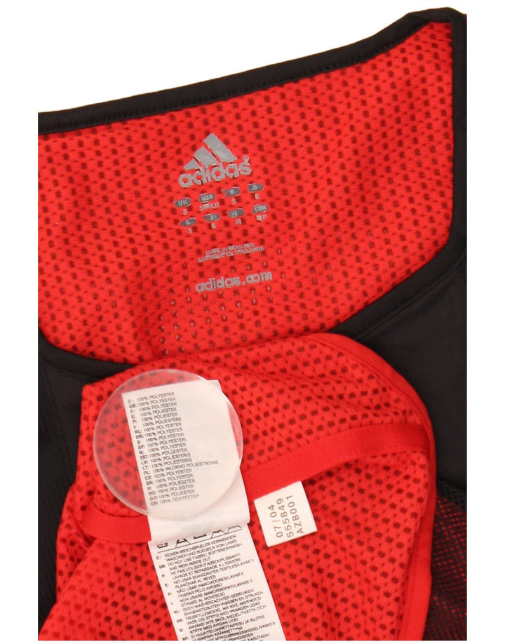 Adidas Climacool Graphic Vest Top Pequeño Negro Colorblock Poliéster
