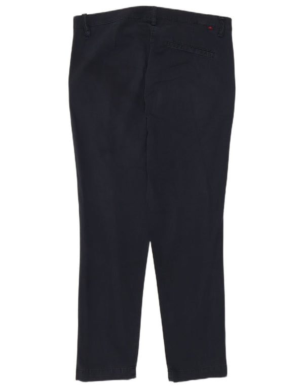 Kappa Pantalón Chino Slim Fit para Mujer IT 42 Medium W30 L27 Algodón Azul Marino