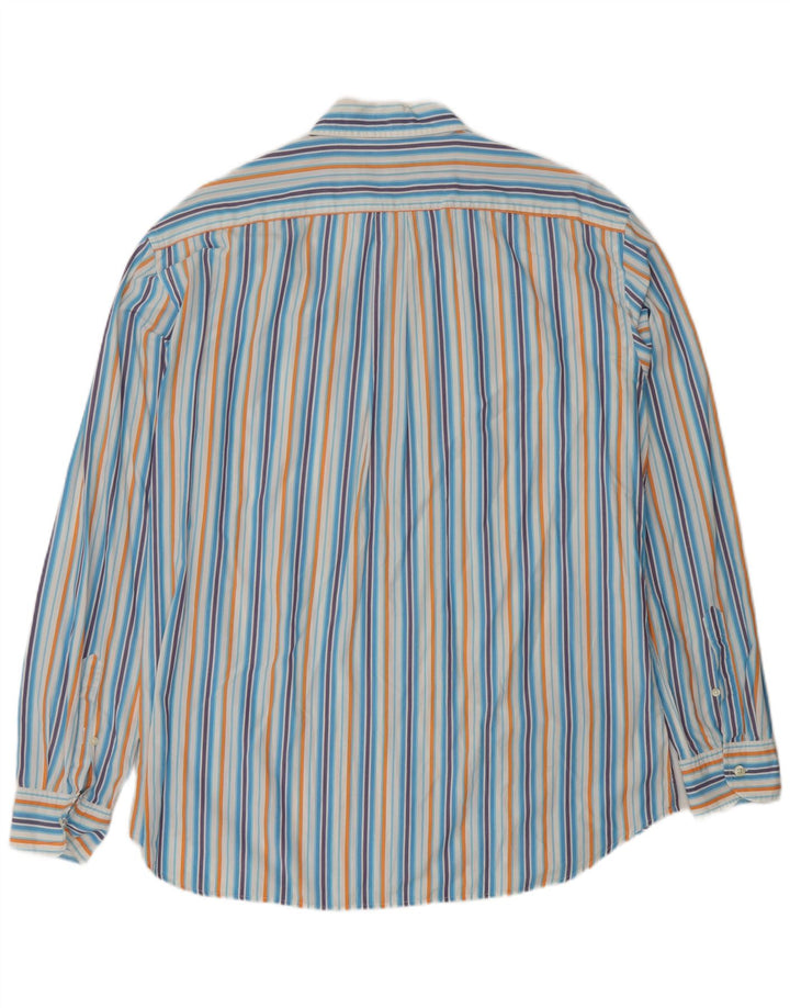 BROOKSFIELD Camisa para hombre Talla 42 Grande Azul Rayas