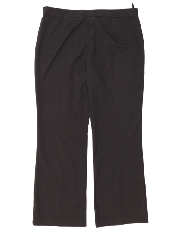 Marks & Spencer Pantalones casuales con corte de bota para mujer UK 46 Large W36 L29 Gris