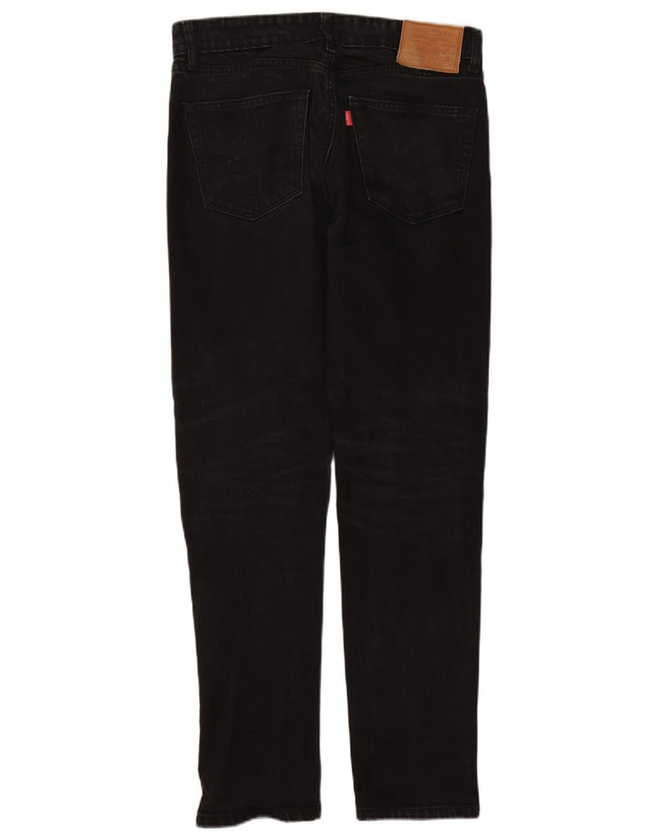 Levi's Hombre 511 Slim Jeans W32 L32 Algodón Negro