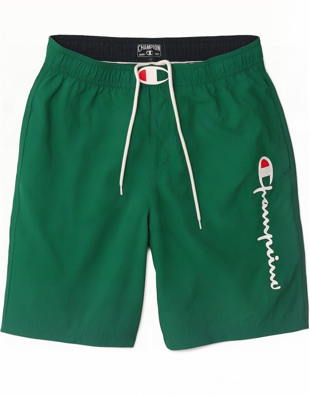 Champion Graphic Bañador Corto De Poliamida Verde Pequeño Para Hombre
