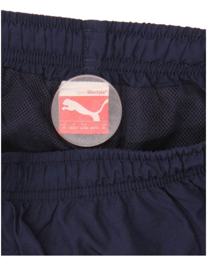 Puma Pantalones De Chándal Gráficos Azul Marino Medio
