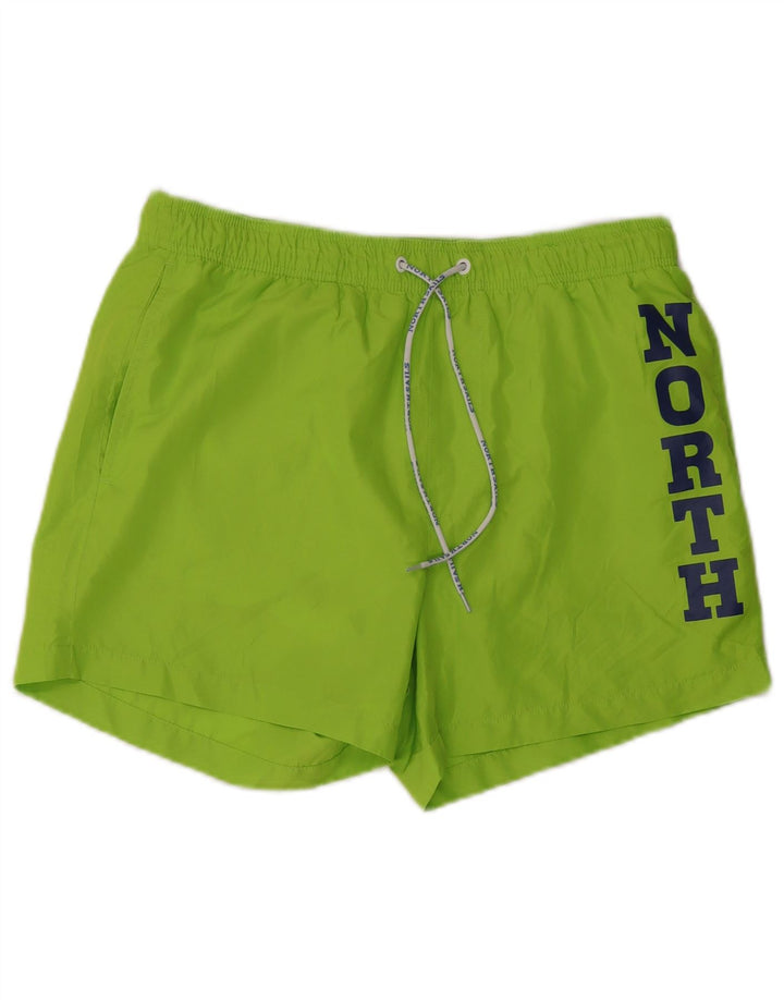 North Sails Hombre Bañador Bañador Gráfico Grande Poliéster Verde
