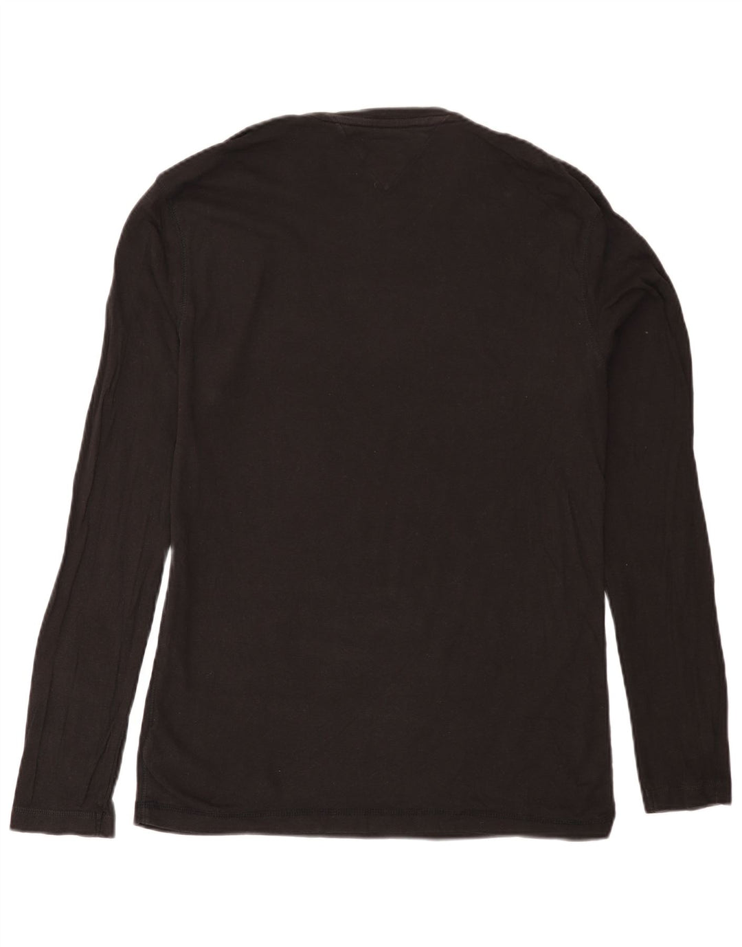 TOMMY HILFIGER Camiseta de manga larga para hombre 2XL Algodón negro
