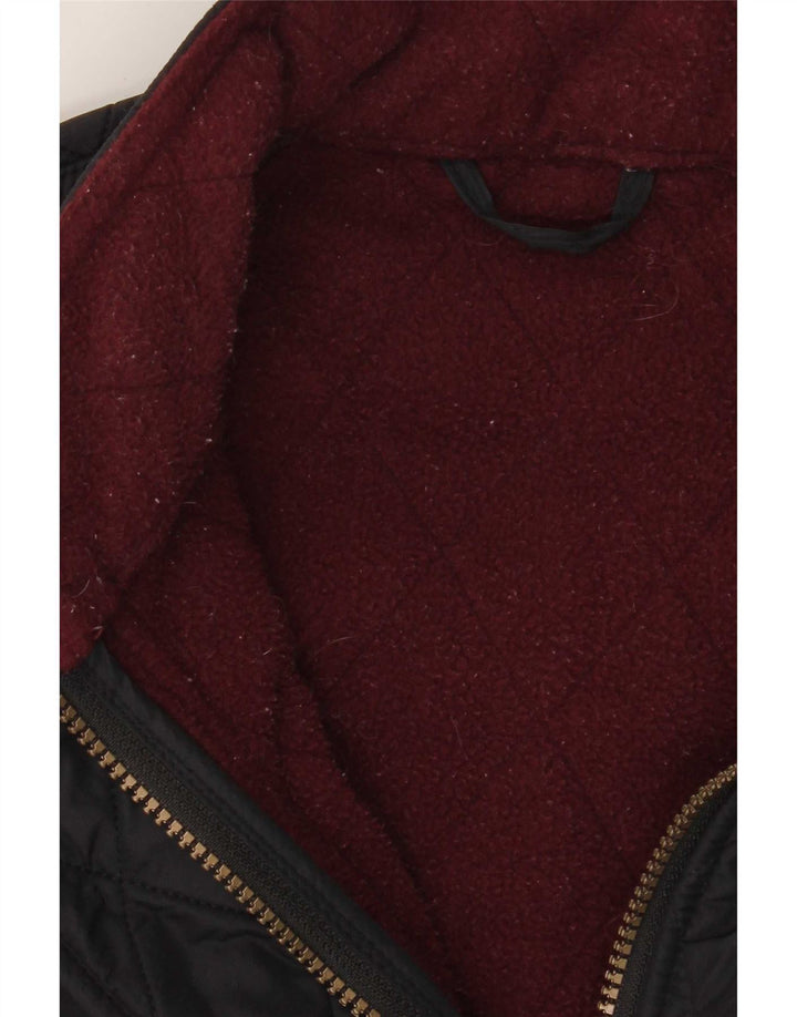 Chaleco acolchado Barbour para mujer Reino Unido 46 Grande Poliéster negro clásico