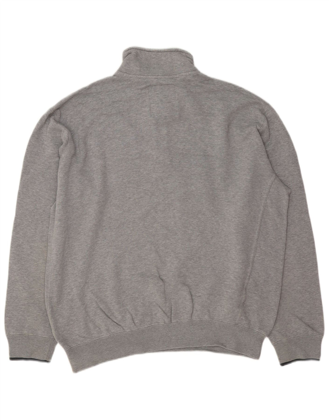 CHAMPION Sudadera con cuello y cremallera gráfica para hombre Jumper XL Algodón gris