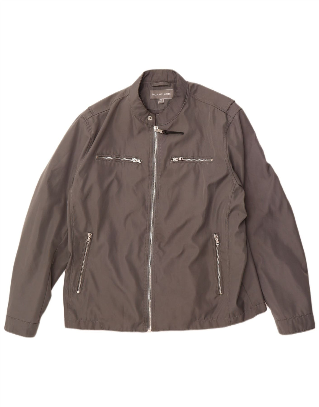 MICHAEL KORS Chaqueta utilitaria para hombre UK 42 XL Poliéster gris