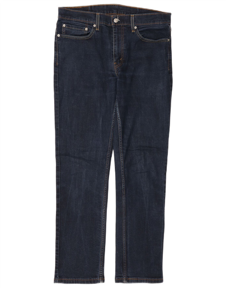 LEVI'S Vaqueros ajustados 511 para hombre W34 L32 Algodón azul marino