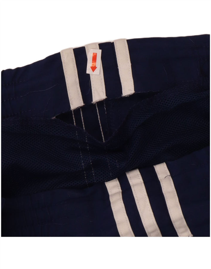 Adidas Pantalones de chándal para hombre UK 38/40 Medium Azul marino Poliéster
