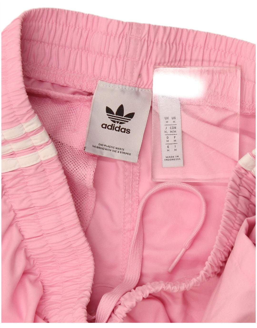 Adidas - Pantalones cortos deportivos para mujer, talla 40, color rosa mediano