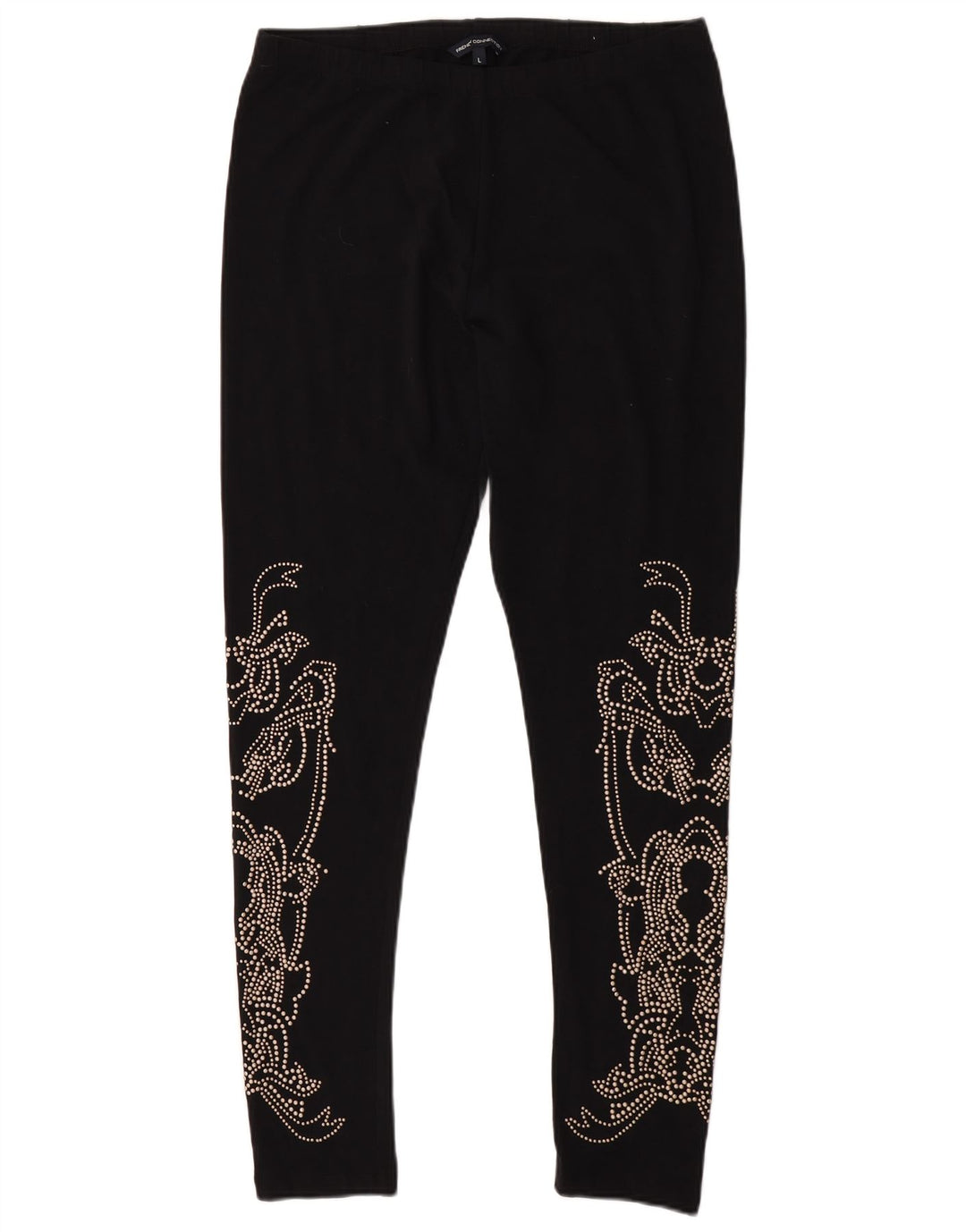Leggings para mujer French Connection UK 44 Grande Negro Floral