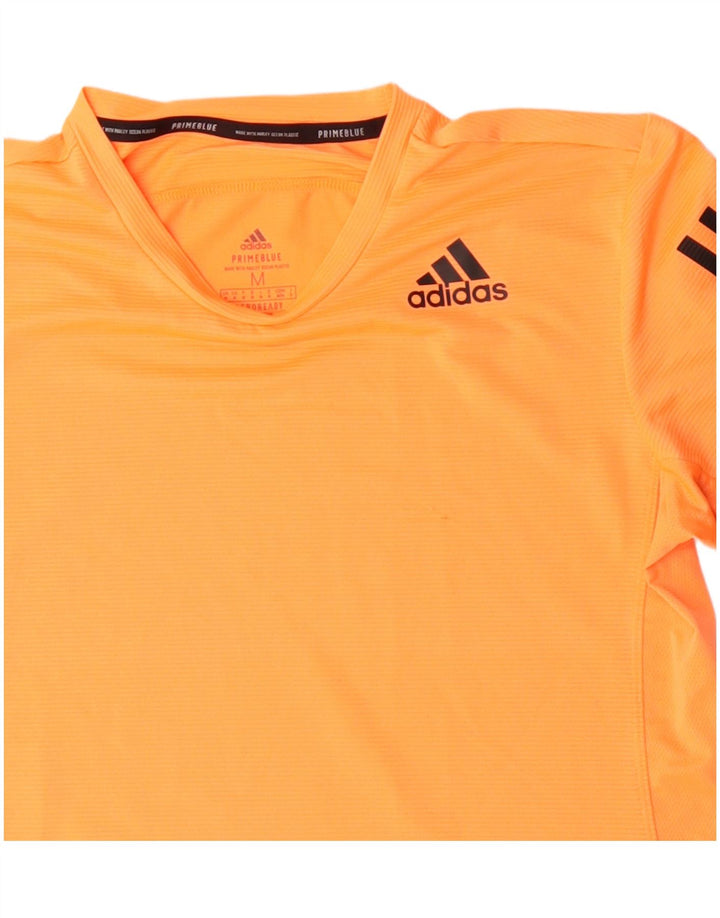 ADIDAS Camiseta Aeroready para hombre Top Poliéster naranja medio