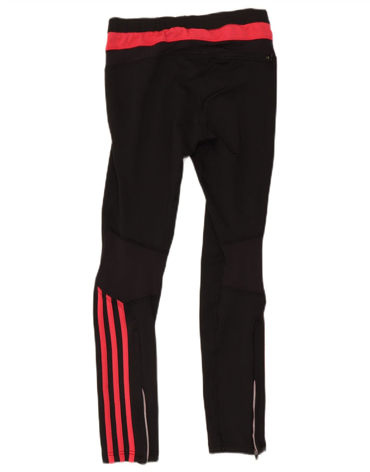 Adidas Leggings para mujer UK 40 Mediano Negro Colorblock Poliéster
