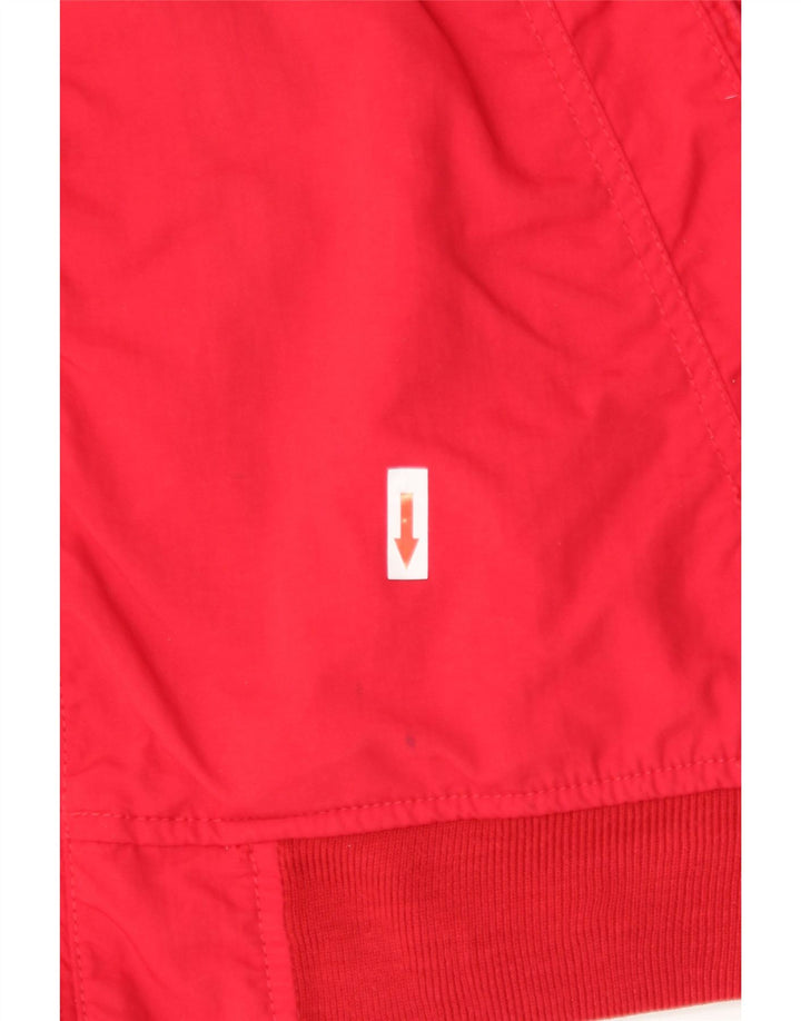 Tommy Hilfiger Chaqueta Bomber para Hombre UK 40 Large Nylon Rojo