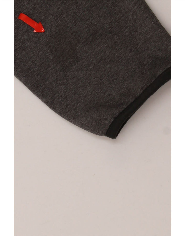 The North Face Suéter con capucha y cremallera para hombre Poliéster gris grande