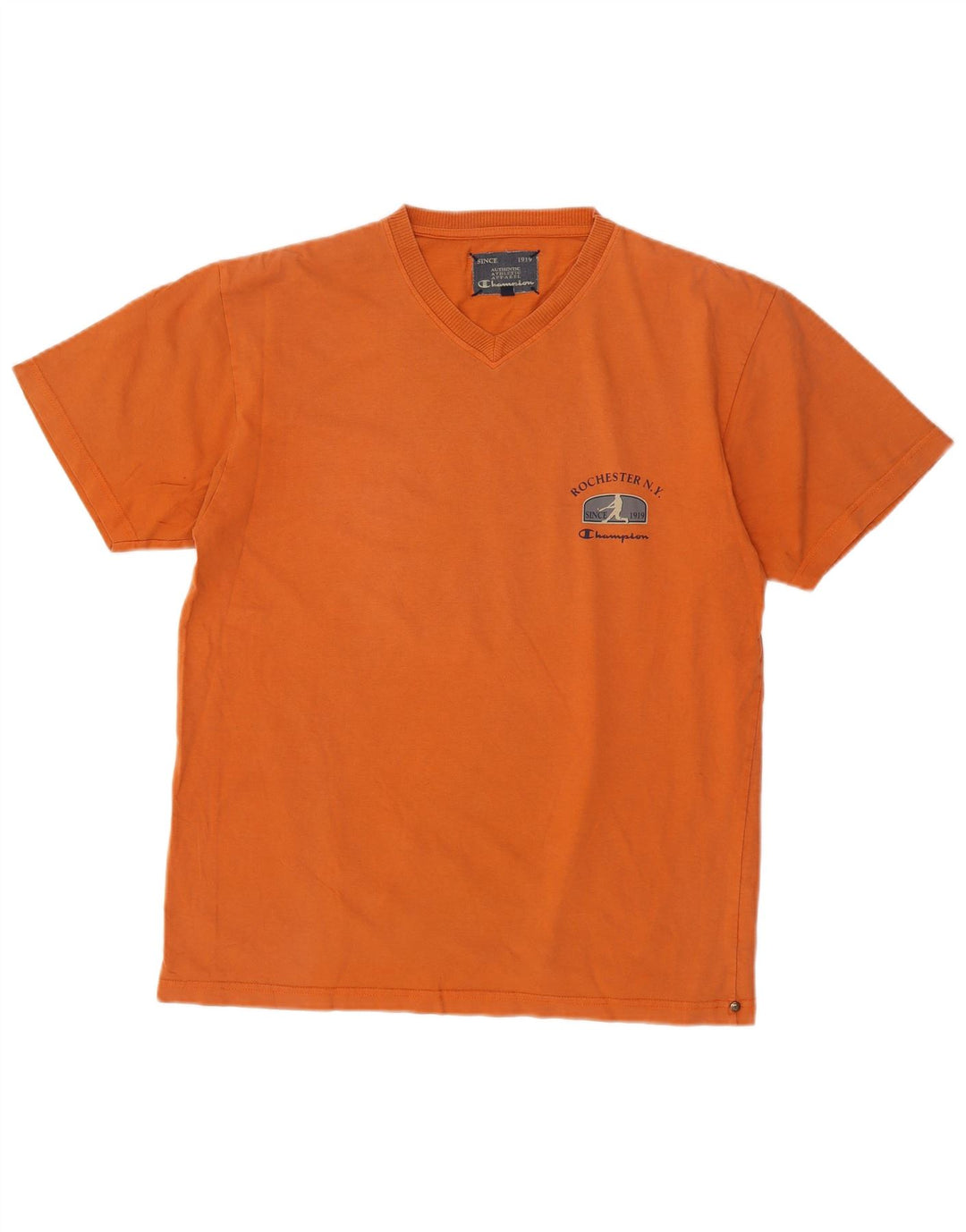 Champion Camiseta para hombre Top Large Naranja Algodón