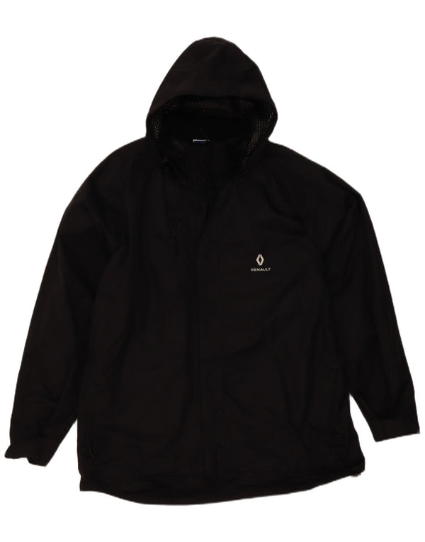Russell Athletic Chaqueta Cortavientos con Capucha 510 para Hombre UK 44 2XL Negro Deportes