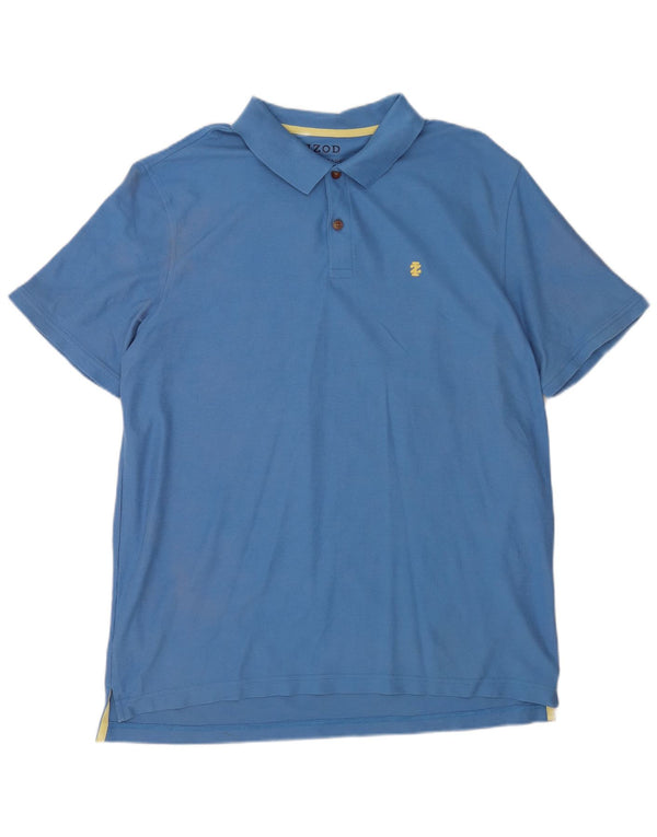 Izod Polo Hombre XL Algodón Azul