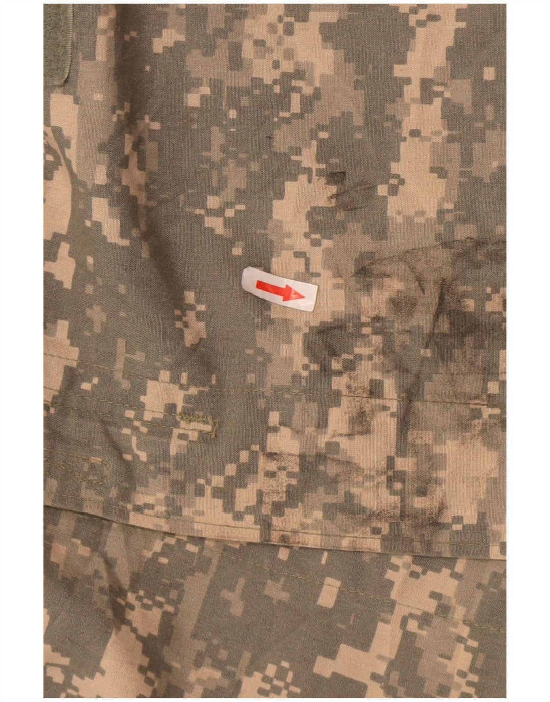 Vintage hombres chaqueta militar Reino Unido 38 camuflaje verde medio