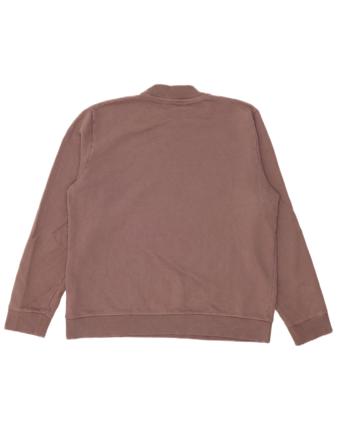 Cos - Sudadera para hombre, talla grande, algodón marrón