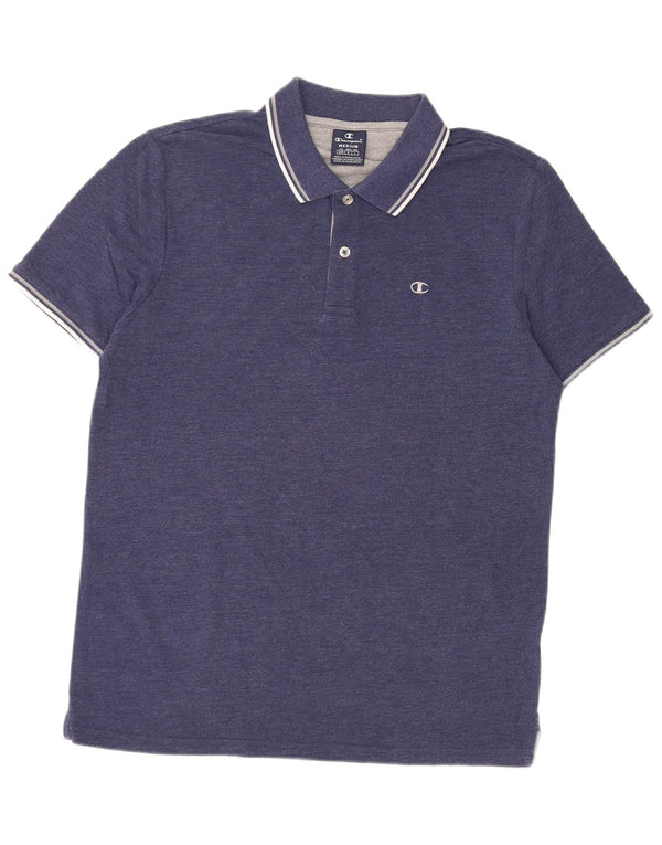 CHAMPION Polo para hombre azul marino mediano