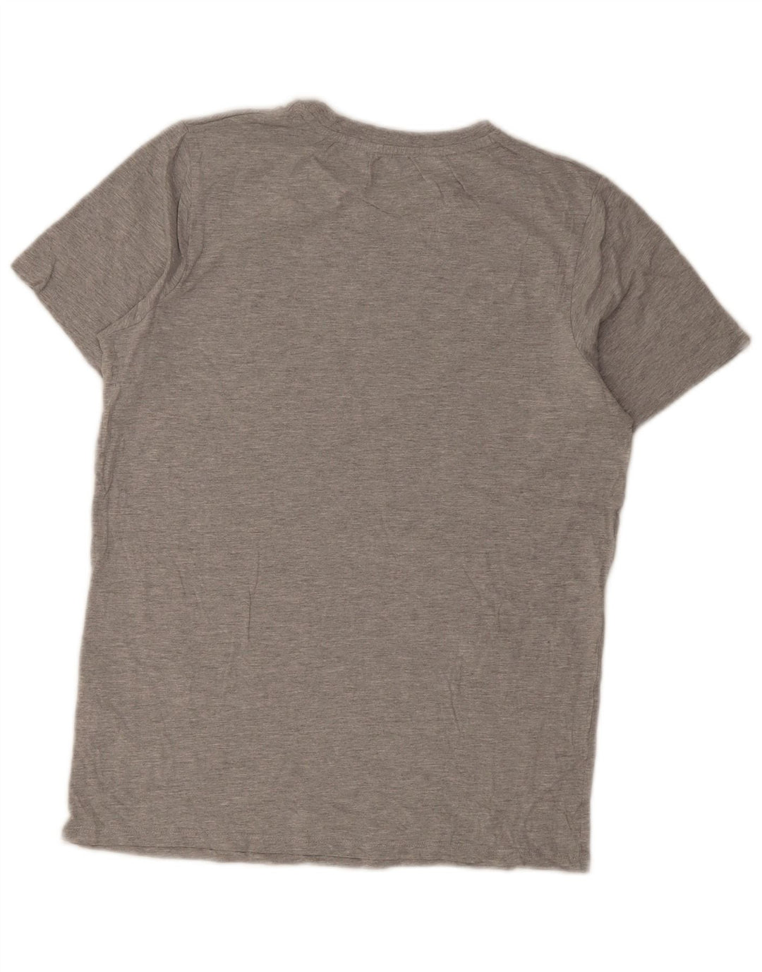 Camiseta Penguin para hombre Top grande de algodón moteado gris