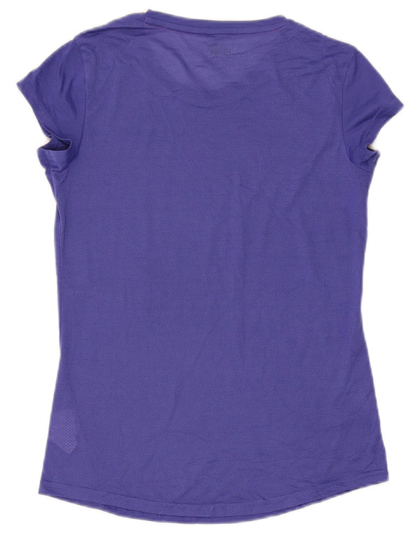 Puma Camiseta para mujer Top UK 10 Small Púrpura Poliéster