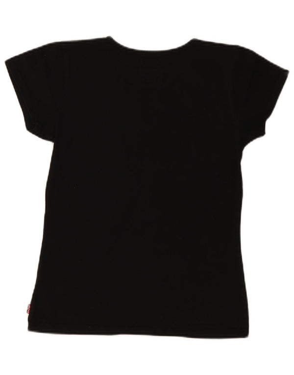 Levi's Camiseta gráfica para niña Top 15-16 años Negro Algodón