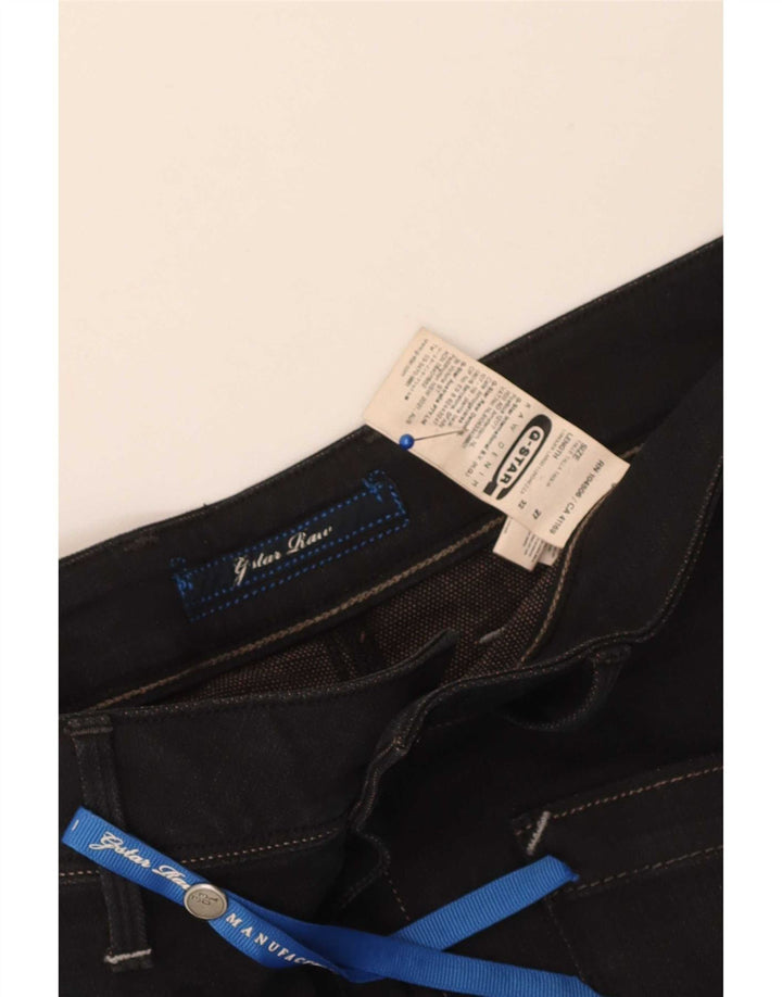 Vaqueros ajustados para mujer G-Star W27 L25 Algodón negro