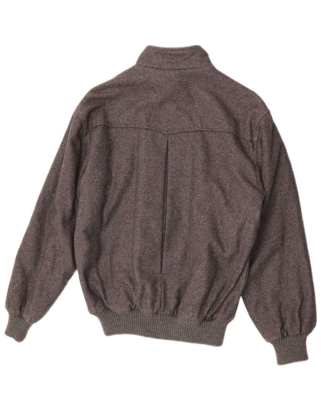 Brummell Chaqueta bomber bomber para hombre IT 48 Lana gris medio