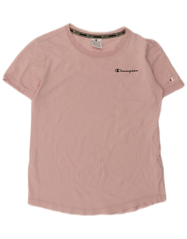 Champion Camiseta para mujer Top UK 12 Medium Pink Cotton