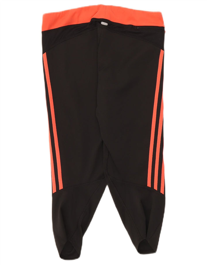 Adidas - Leggings capri Climalite para mujer, talla 40, color negro mediano