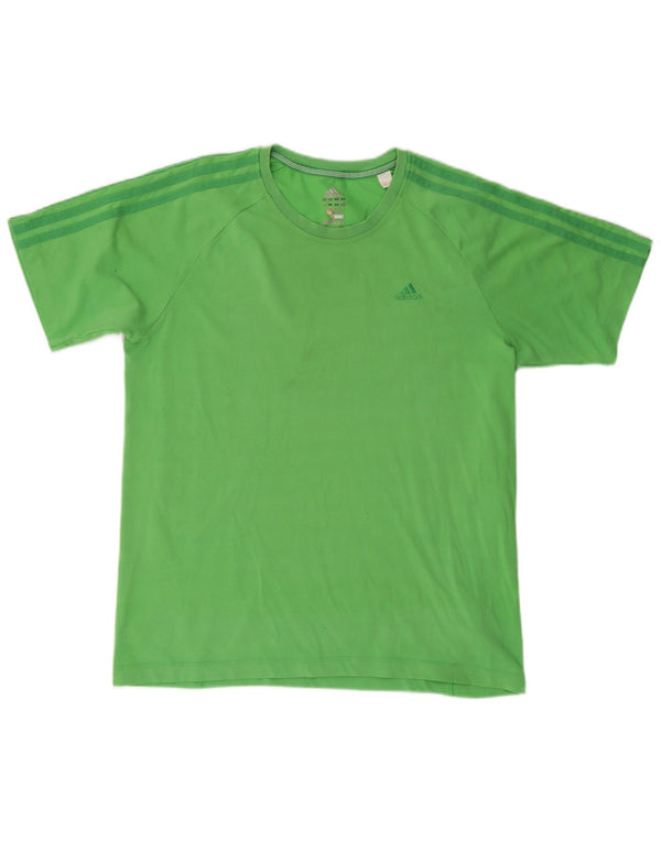 Camiseta ADIDAS Clima 365 para hombre, color verde medio