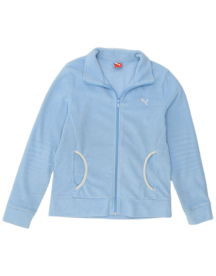 Puma Chaqueta polar para mujer UK 44 Poliéster azul medio