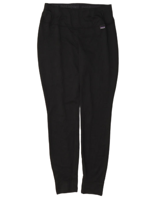 Leggings Patagonia Mujer UK 10 Small Poliéster Negro