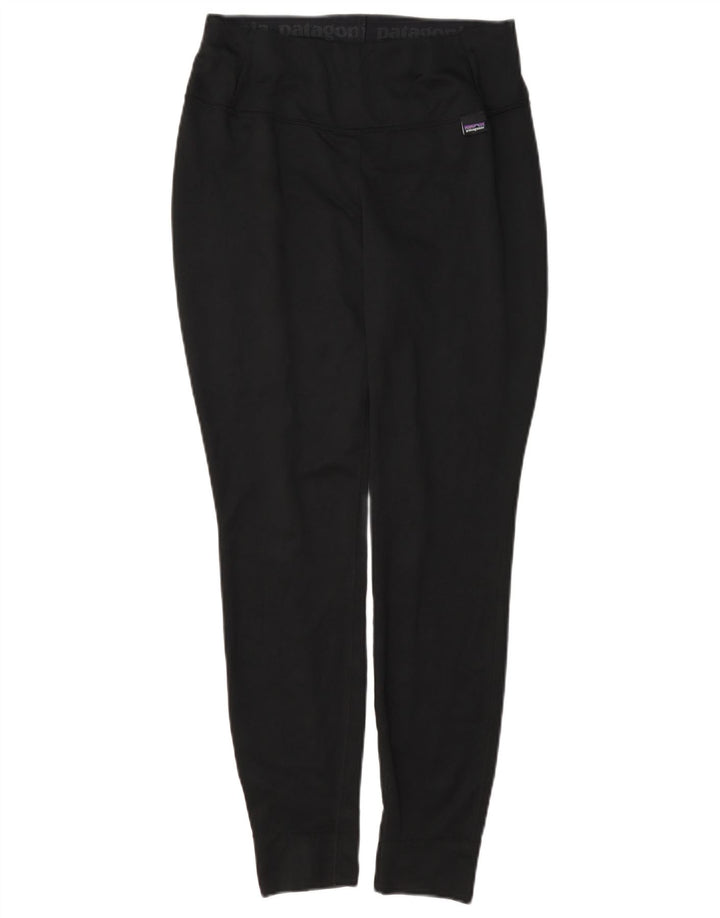Leggings Patagonia Mujer UK 10 Small Poliéster Negro