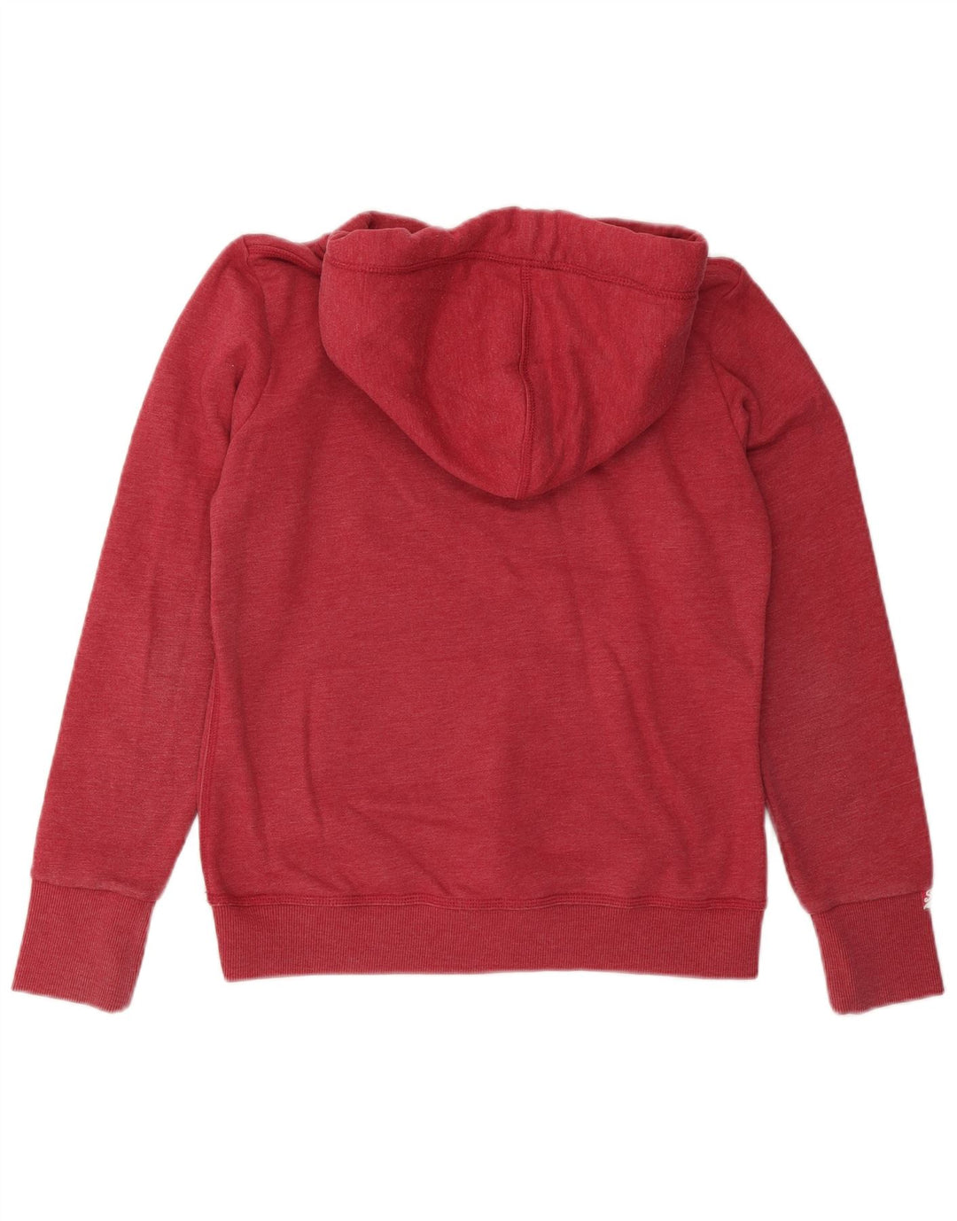 SUPERDRY Jersey con capucha gráfica para mujer UK 46 Large Red Cotton
