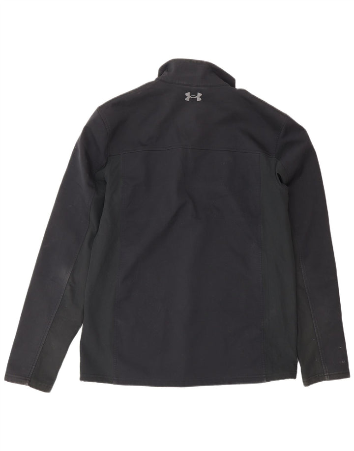 Under Armour Hombre Cold Gear Chándal Top Chaqueta Mediana Negro Poliéster
