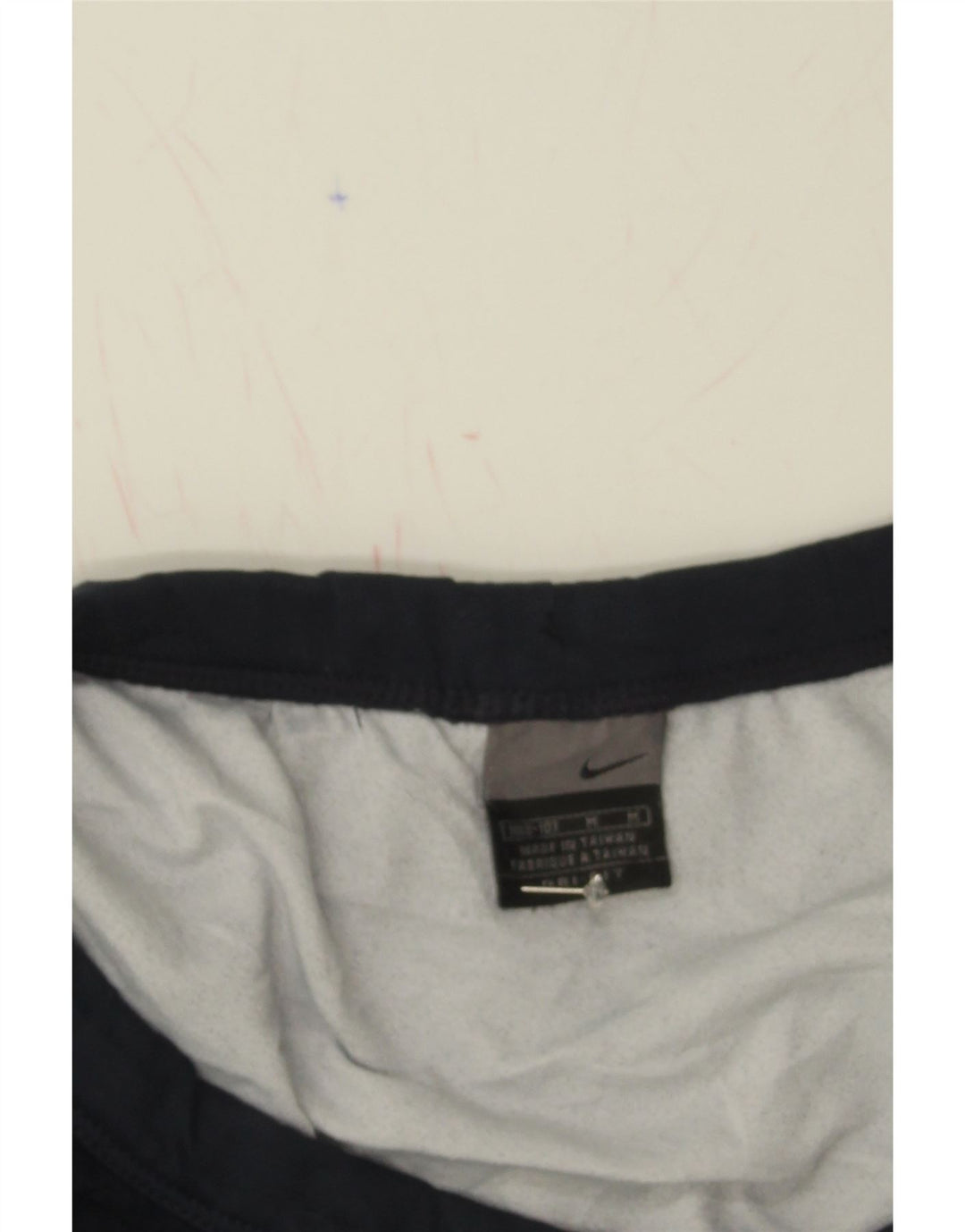 NIKE Womens Sport Shorts US 8/10 Medium Navy Blue Polyester Vintage Nike and Second-Hand Nike from Messina Hembry 