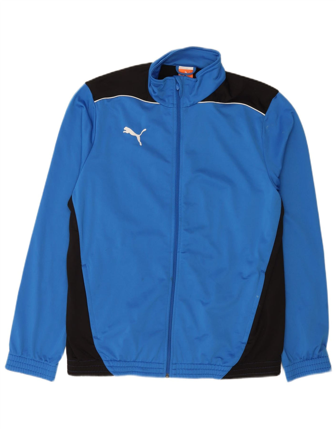 Puma Chaqueta de chándal para hombre con bloques de color azul grande Poliéster