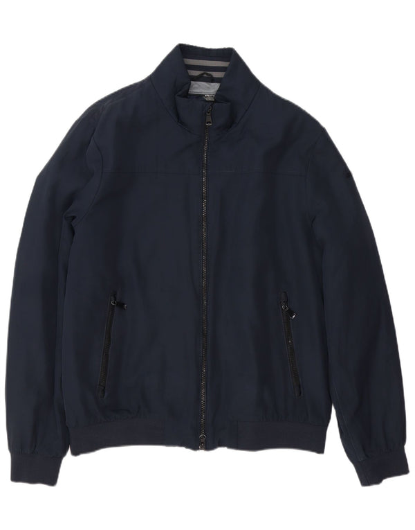 Geox Chaqueta Bomber para Hombre UK 44 2XL Azul Marino Poliéster