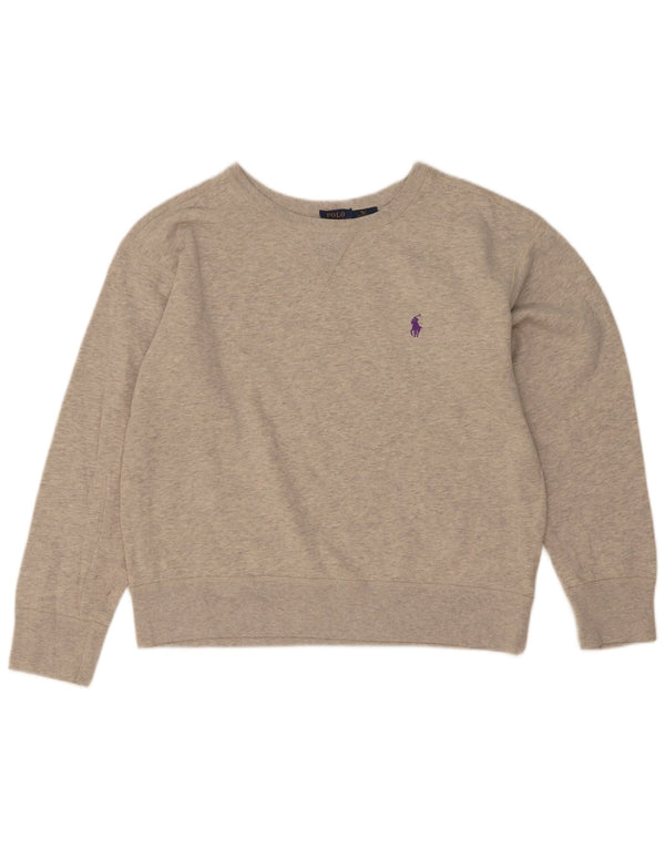 Polo Ralph Lauren - Sudadera para mujer (talla 40), color gris