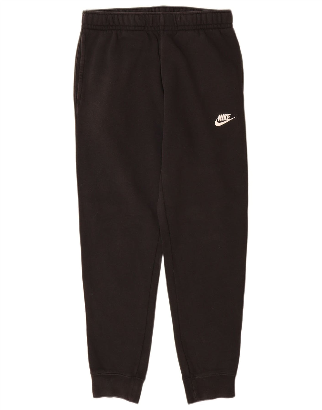 NIKE Hombre Pantalones de Chándal Joggers Small Negro Algodón