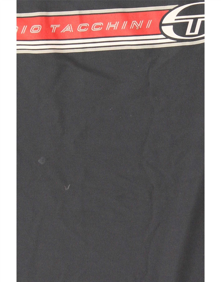 Sergio Tacchini Camiseta sin mangas estampada para hombre Poliéster gris medio