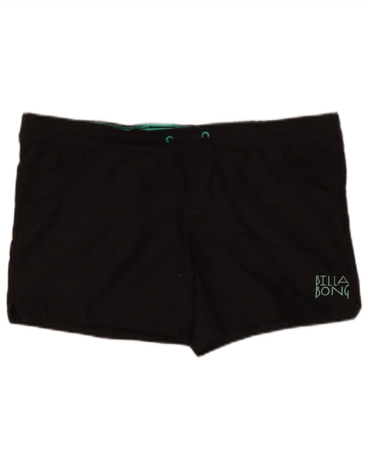 Billabong - Bañador gráfico para mujer, talla 10, poliéster negro grande