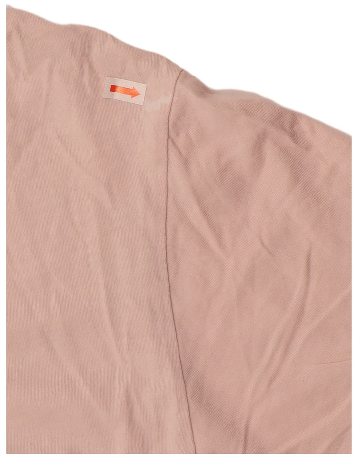 Camiseta Nike Hombre Top Grande Rosa Algodón