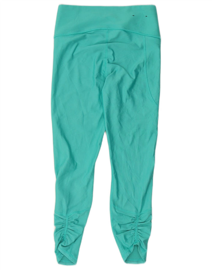 Under Armour Leggings capri para mujer UK 12 Poliéster turquesa mediano