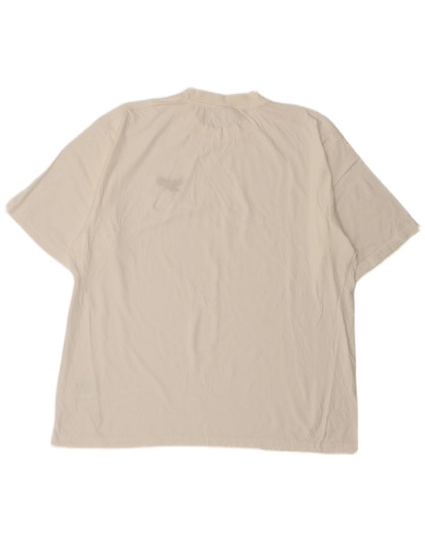 Camiseta Reebok Hombre Top XL Blanco Algodón